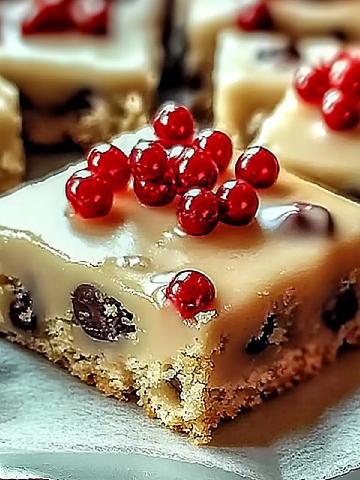 Christmas Sugar Cookie Bars