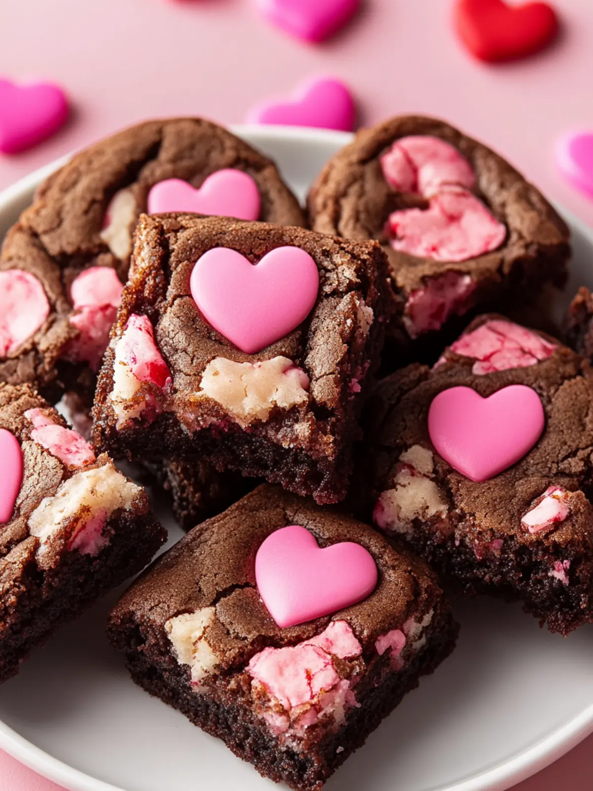 Valentine Brookies: A Sweet Swirl of Love and Indulgence 4 Valentine Brookies
