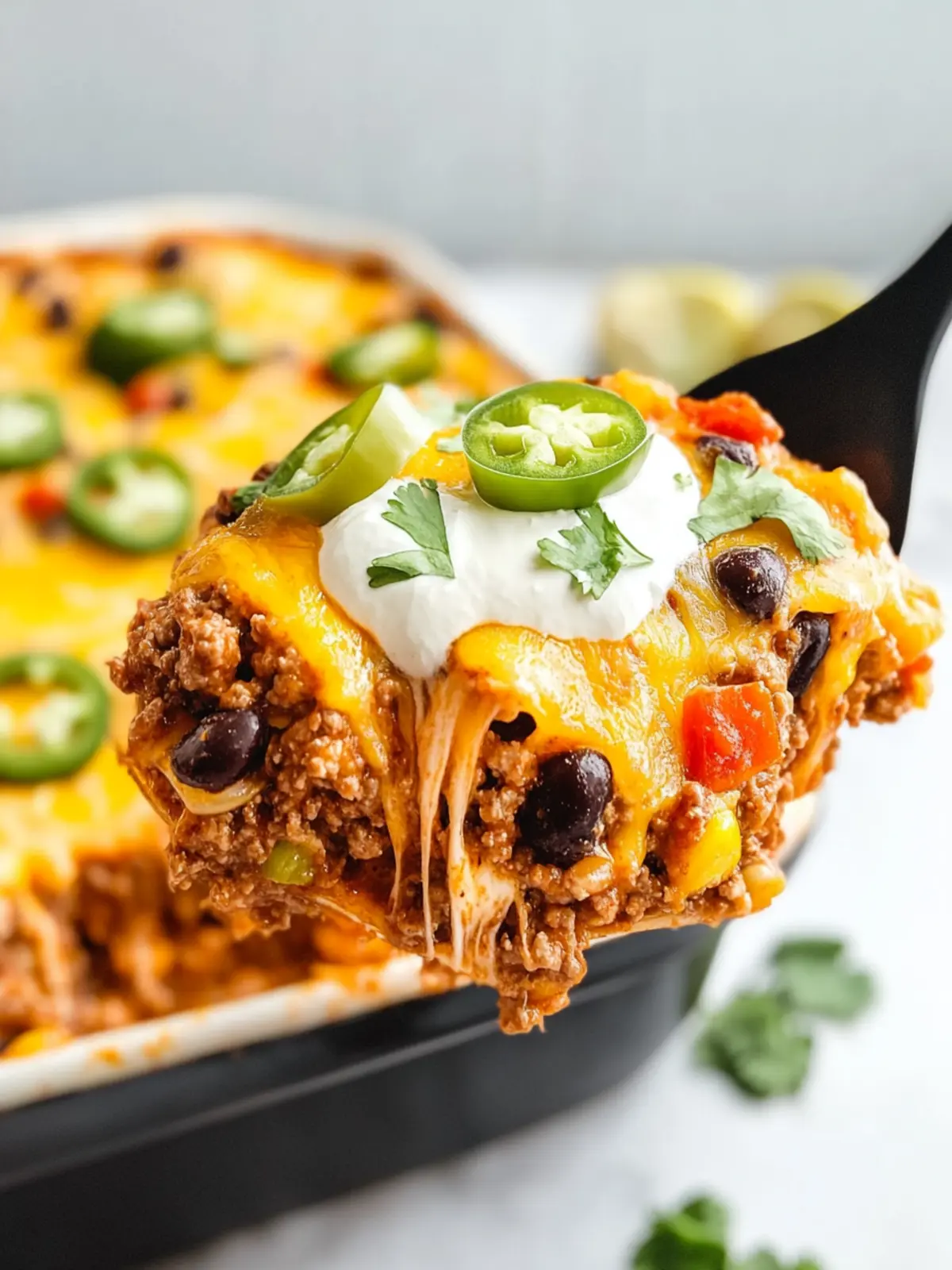 Irresistible Mexican Ground Beef Casserole for Cozy Nights 4 Mexican Ground Beef Casserole