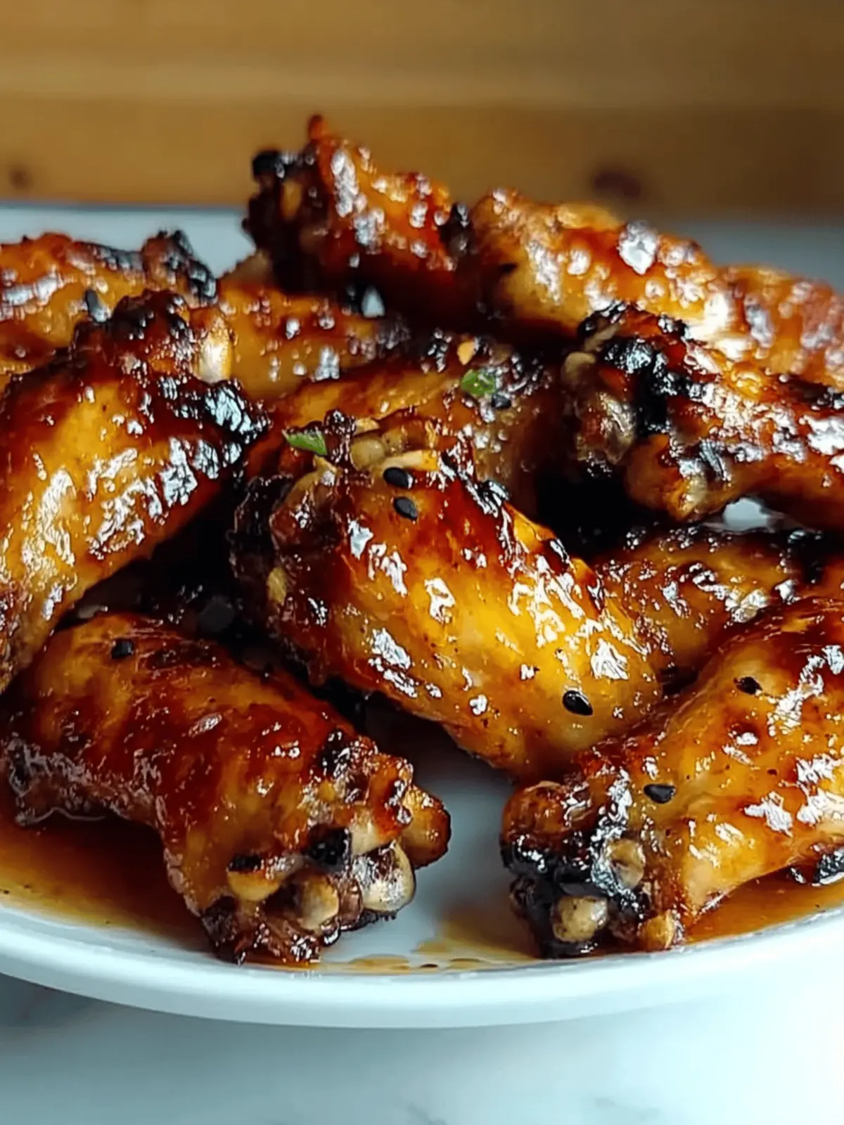 Sticky Pineapple-Teriyaki Chicken Wings You Can't Resist 4 Sticky Pineapple-Teriyaki Chicken Wings