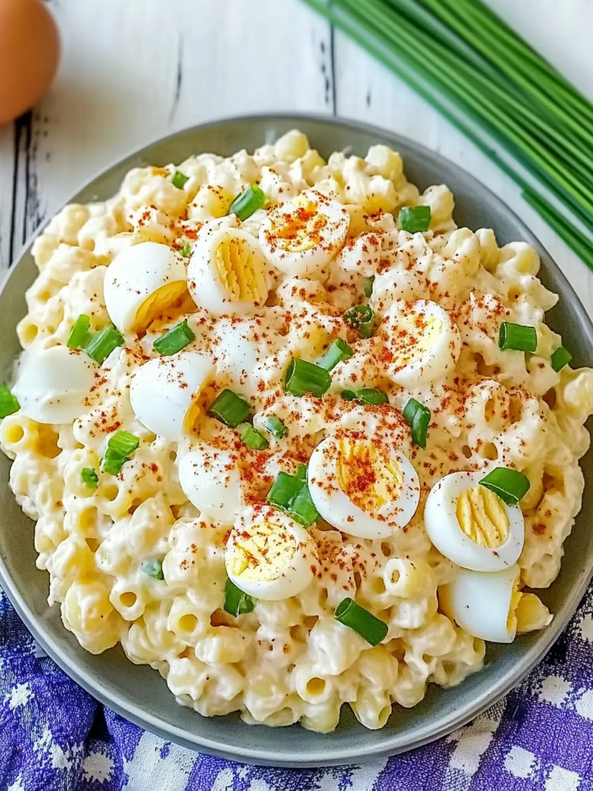 Deviled Eggs Pasta Salad: Creamy Twist Perfect for Gatherings 2 Deviled Eggs Pasta Salad