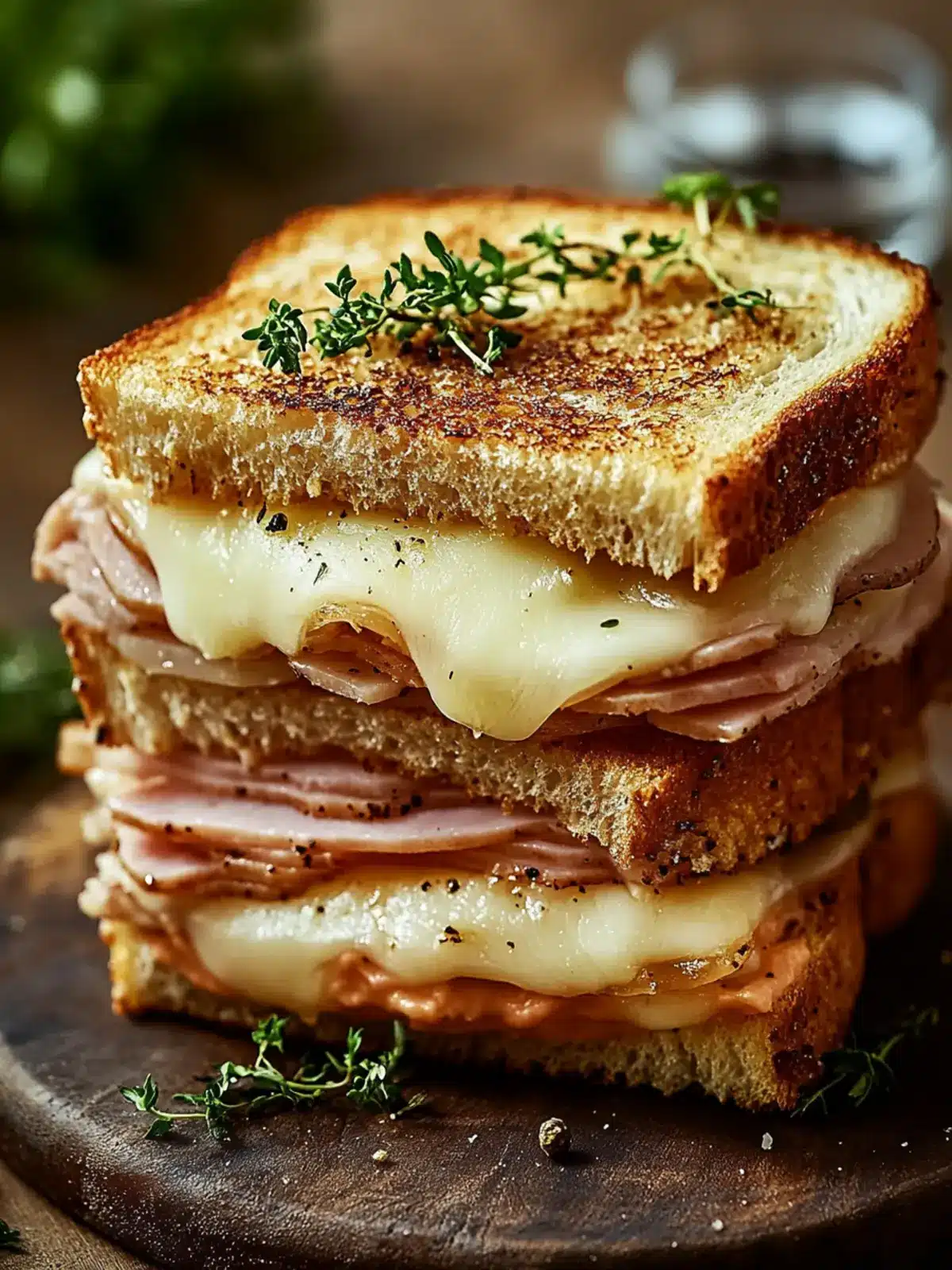 Ham & Cheesy Sandwich