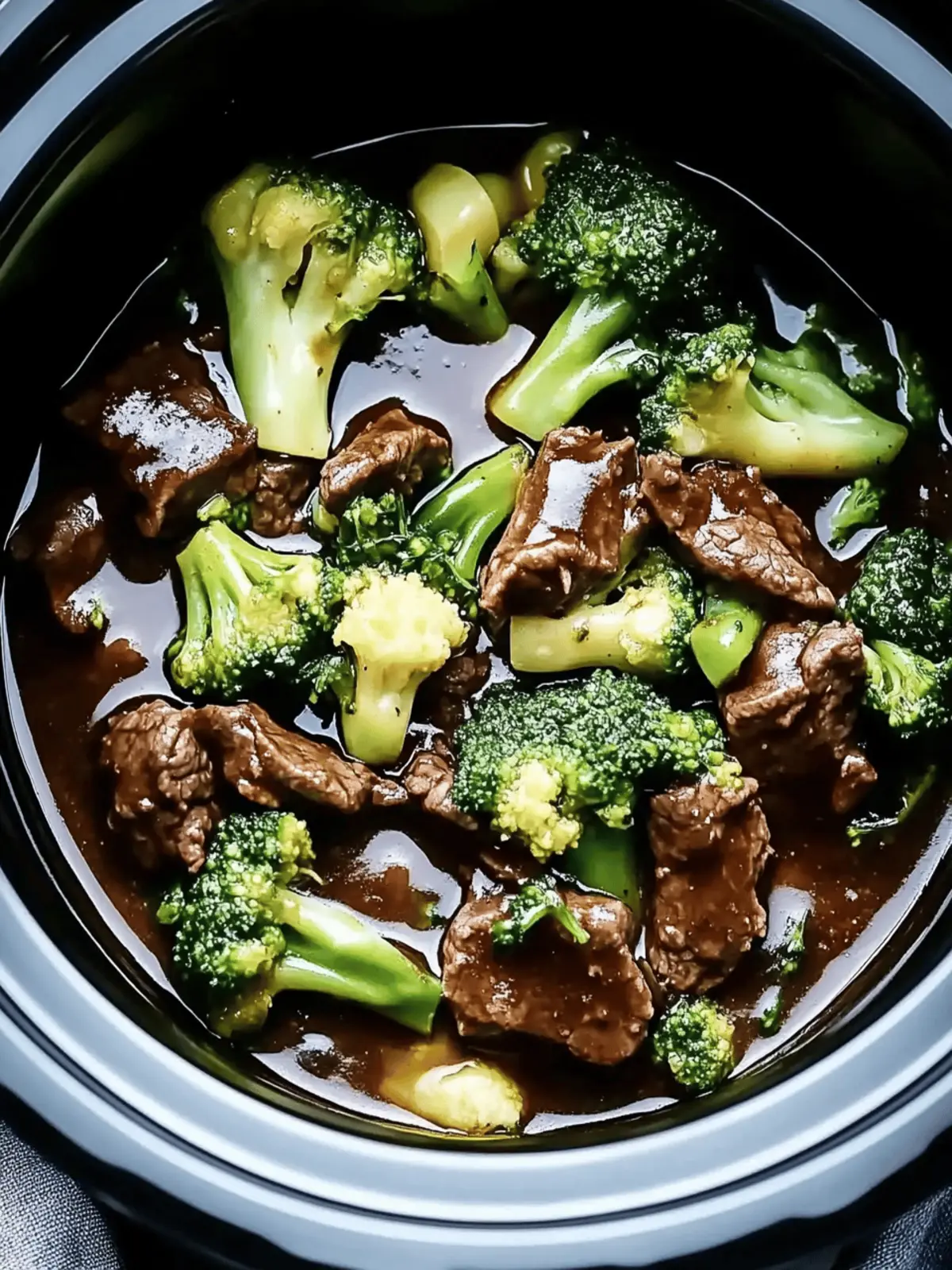 Crock Pot Beef and Broccoli: Your Easy Weeknight Delight 3 Crock Pot Beef and Broccoli