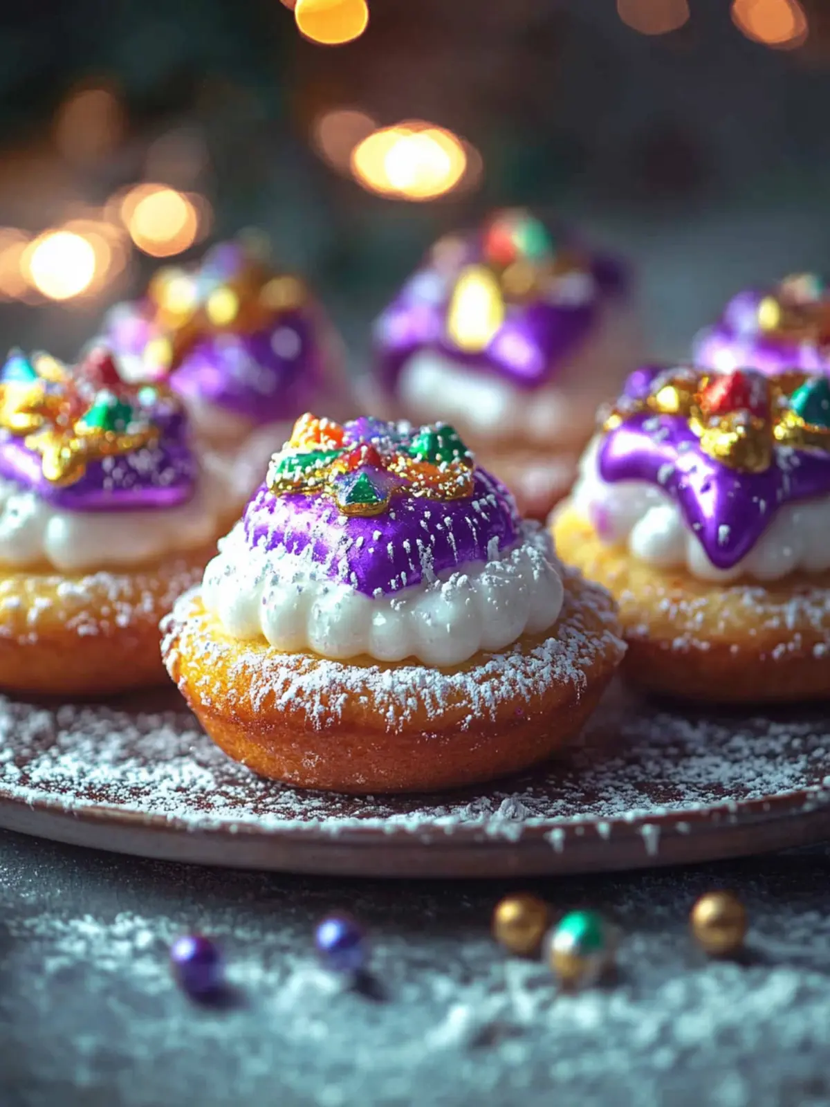 Mini King Cakes