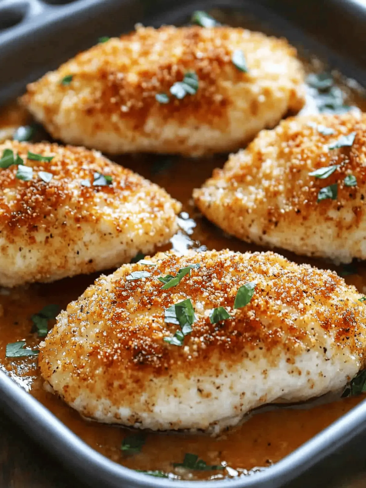 Parmesan Crusted Chicken