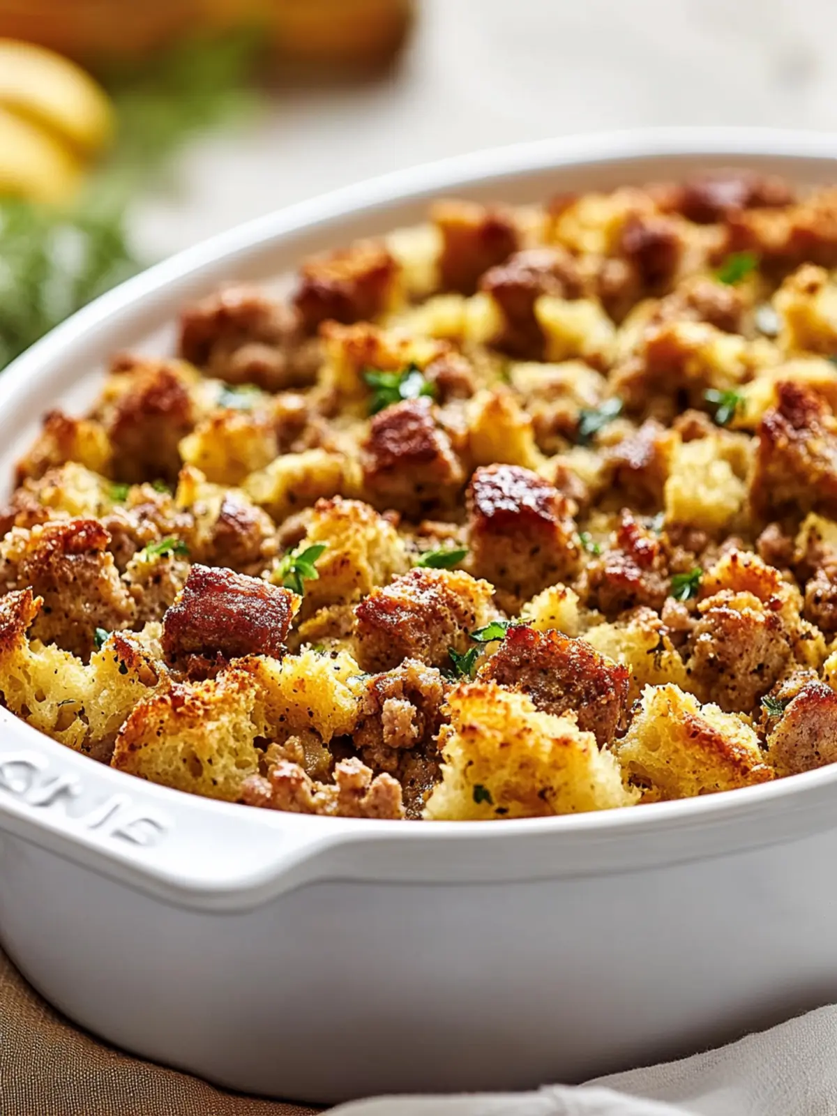 Thanksgiving Sausage Stuffing with Flavorful Twists to Savor 4 Thanksgiving Sausage Stuffing