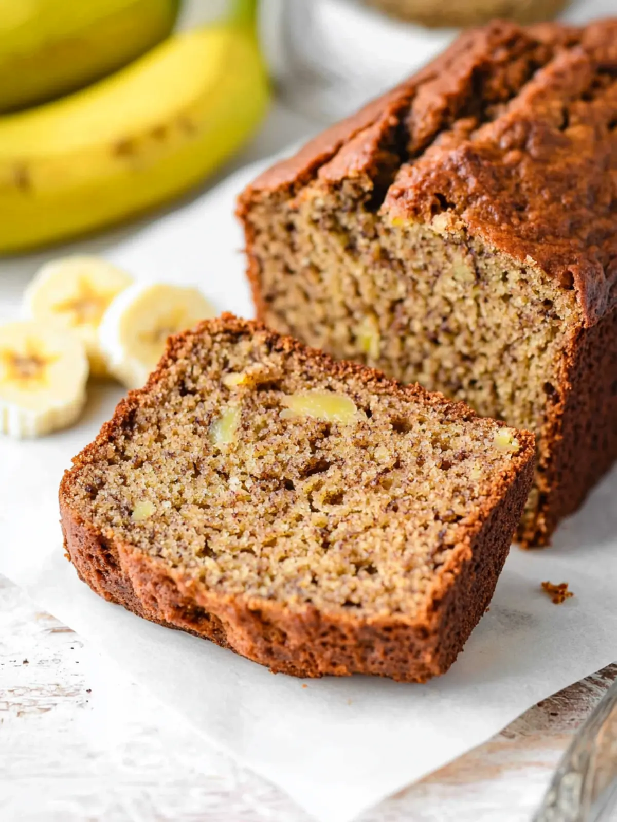 Eggless Banana Bread