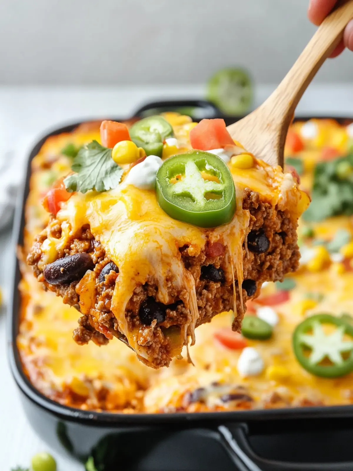 Irresistible Mexican Ground Beef Casserole for Cozy Nights 3 Mexican Ground Beef Casserole