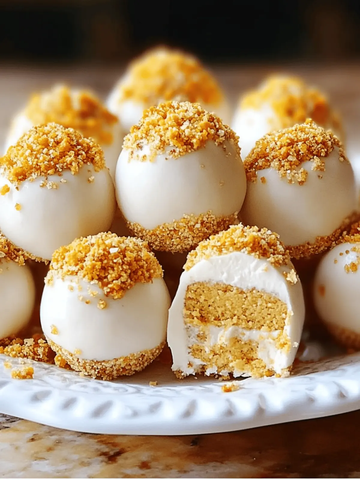 Irresistible No Bake Pumpkin Cheesecake Balls You ll Love 2 No Bake Pumpkin Cheesecake Balls