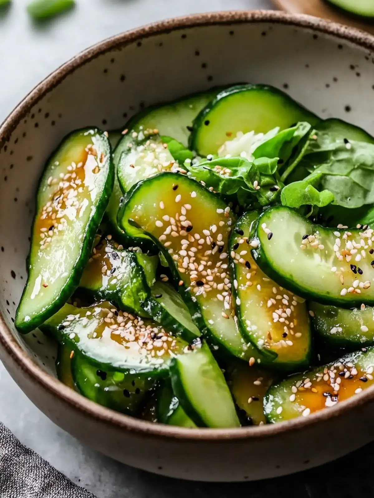 Crunchy Japanese Cucumber Salad You'll Want at Every Meal 4 Japanese Cucumber Salad