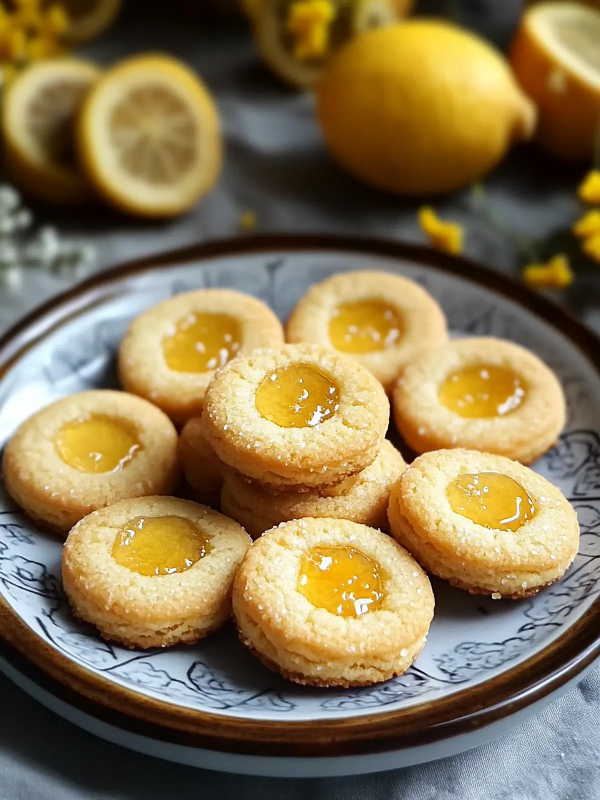 Yuzu Honey Cookies