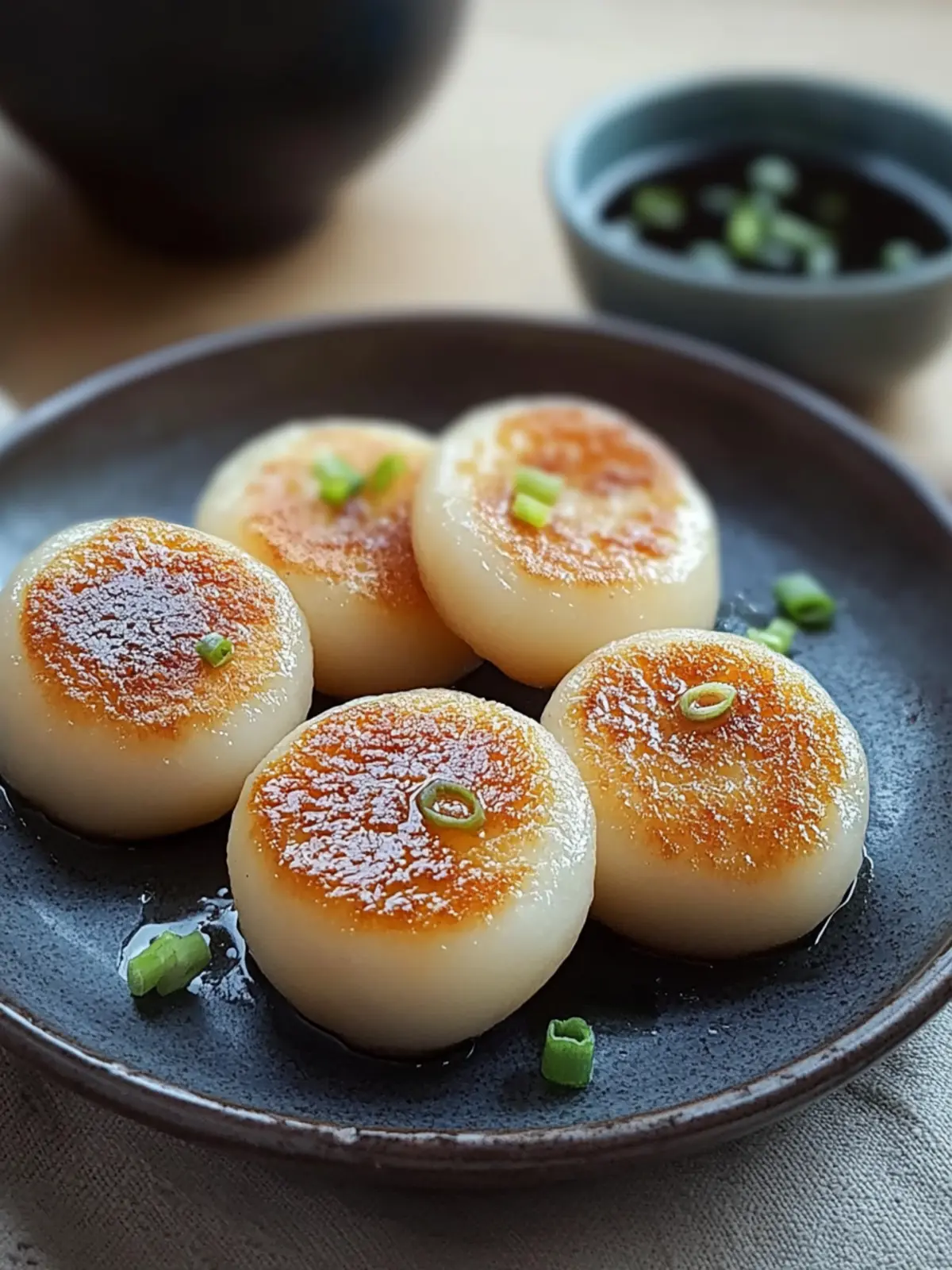 Pan-Fried Japanese Potato Mochi: A Chewy, Crispy Delight 4 Pan-Fried Japanese Potato Mochi