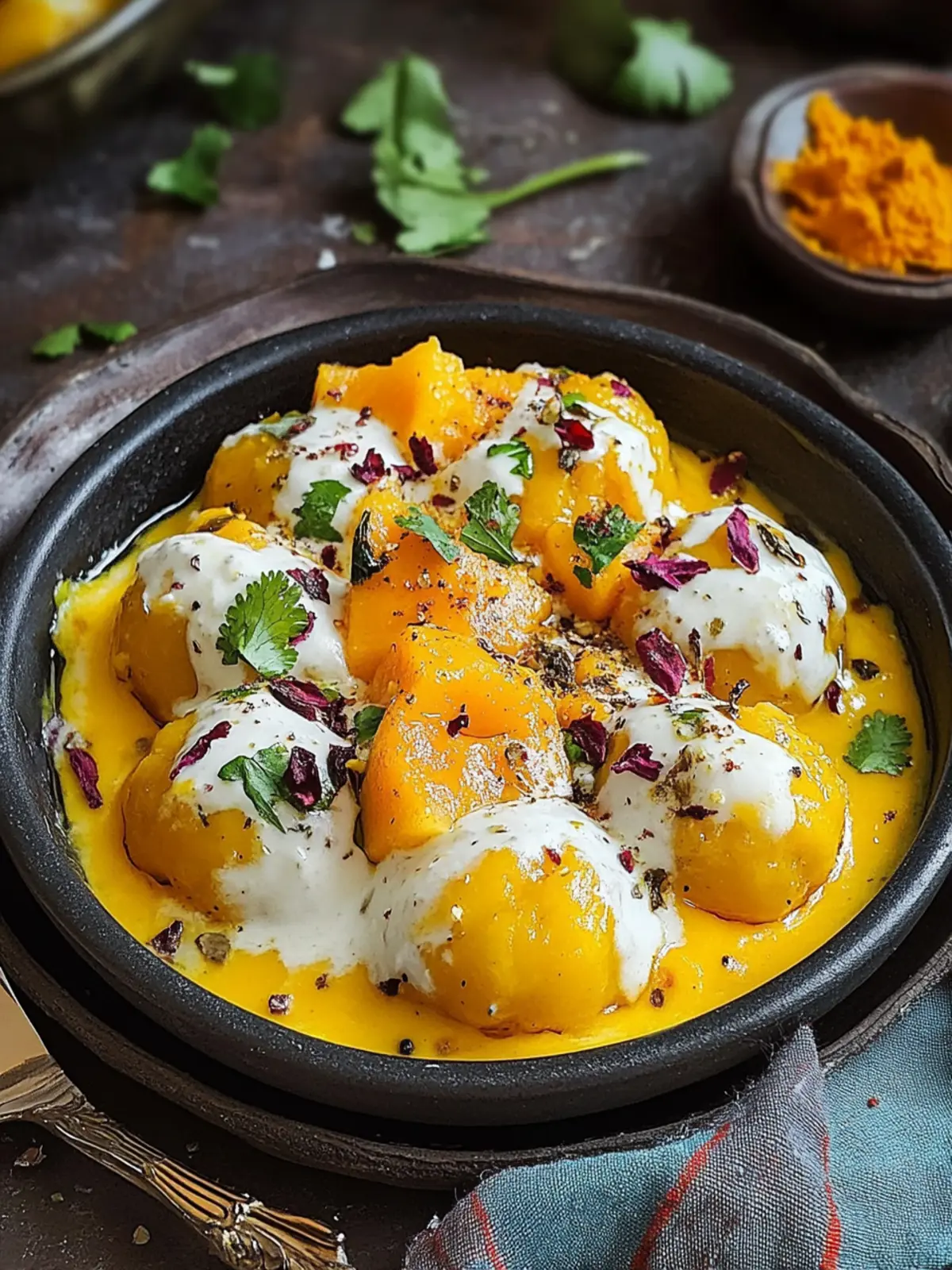 Delight in Shahi Mango Dahi Vada: A Sweet Chaat Sensation 4 Shahi Mango Dahi Vada