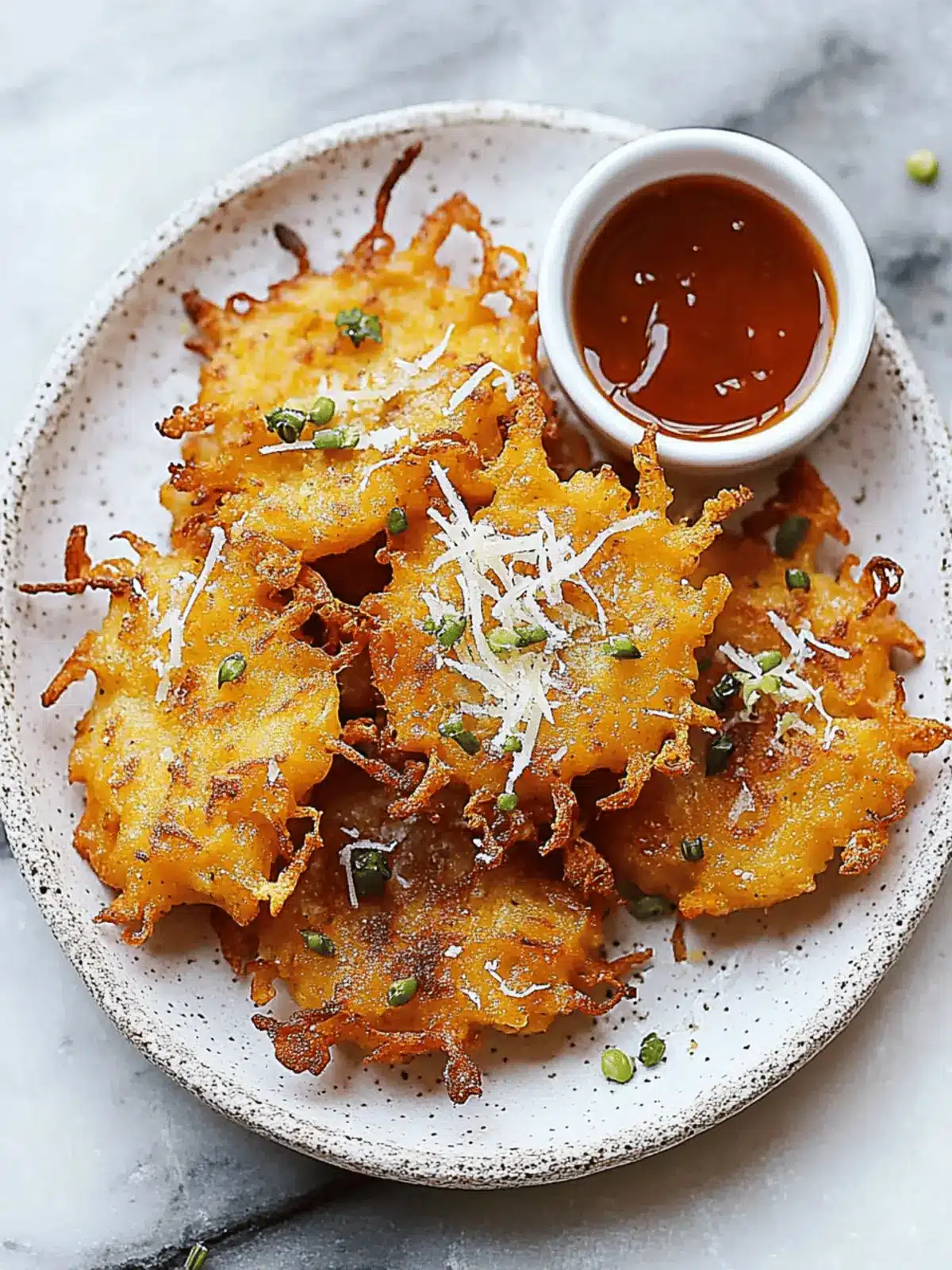 Parmesan Pumpkin Fritters