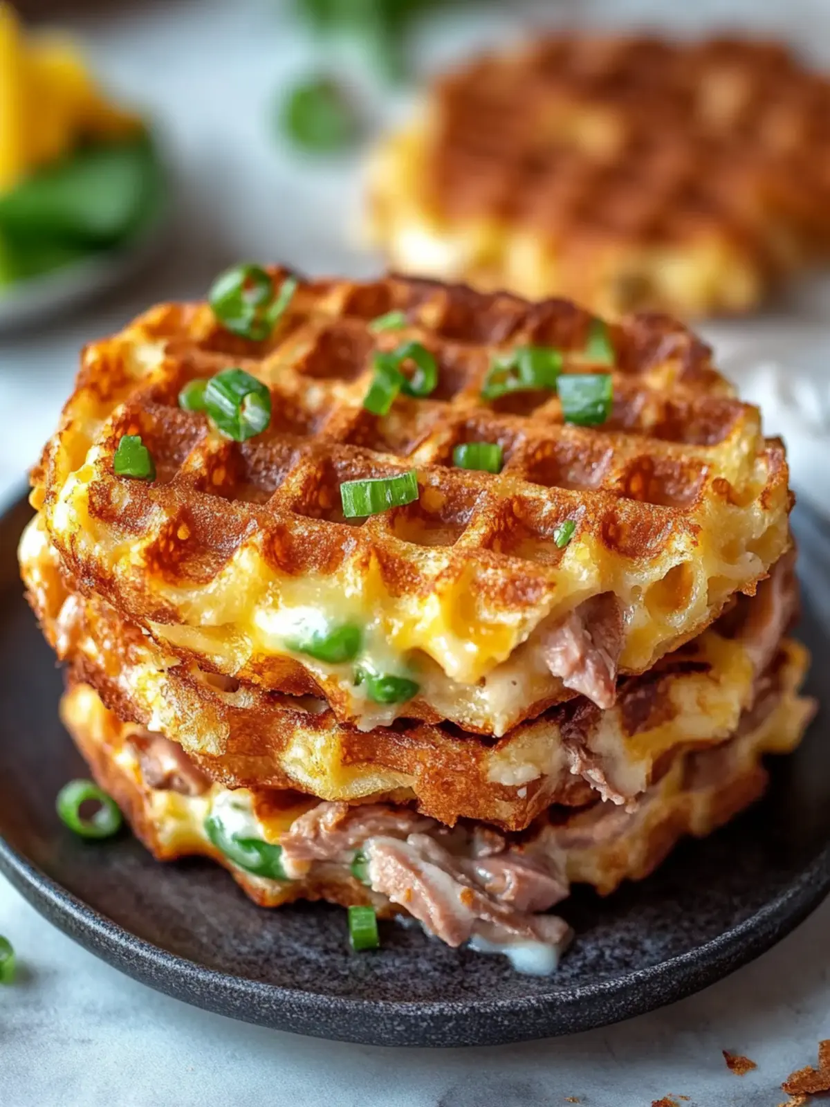 Tuna Melt Chaffle