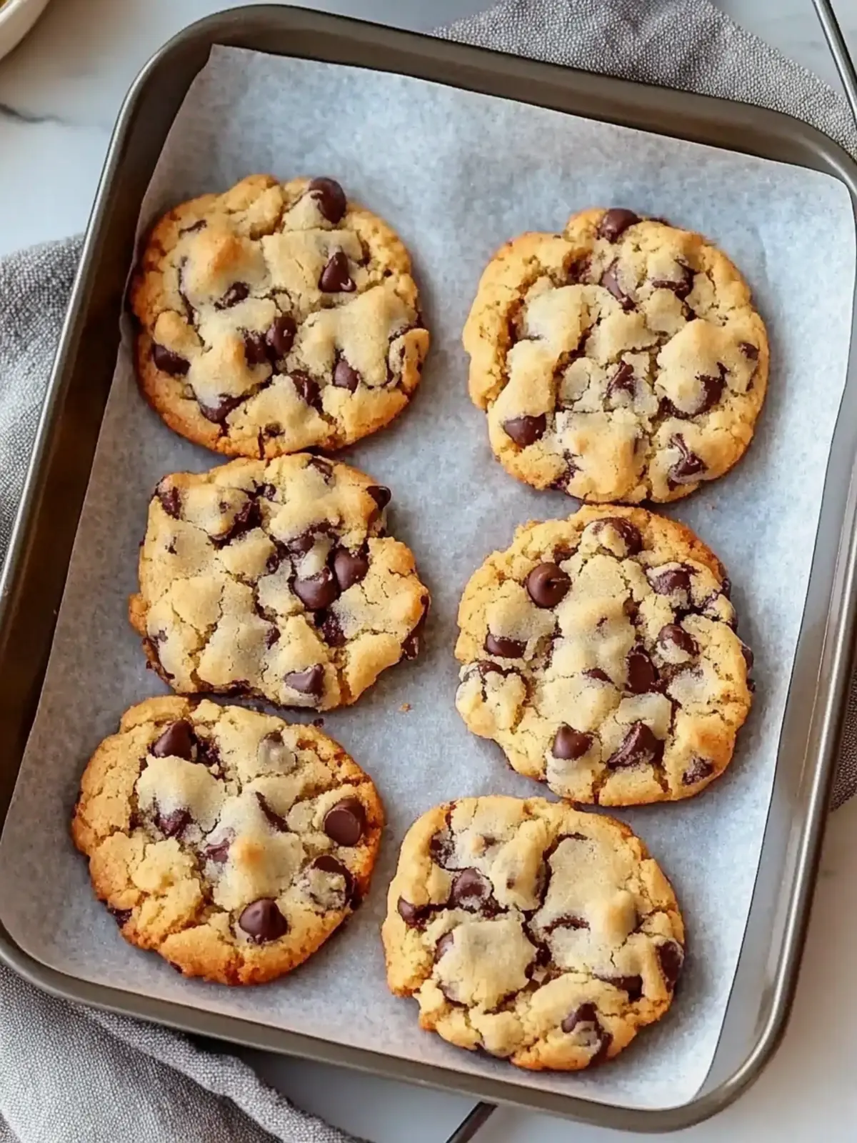 Sweet Chocolate Chip and Toffee Shortbread Cookies