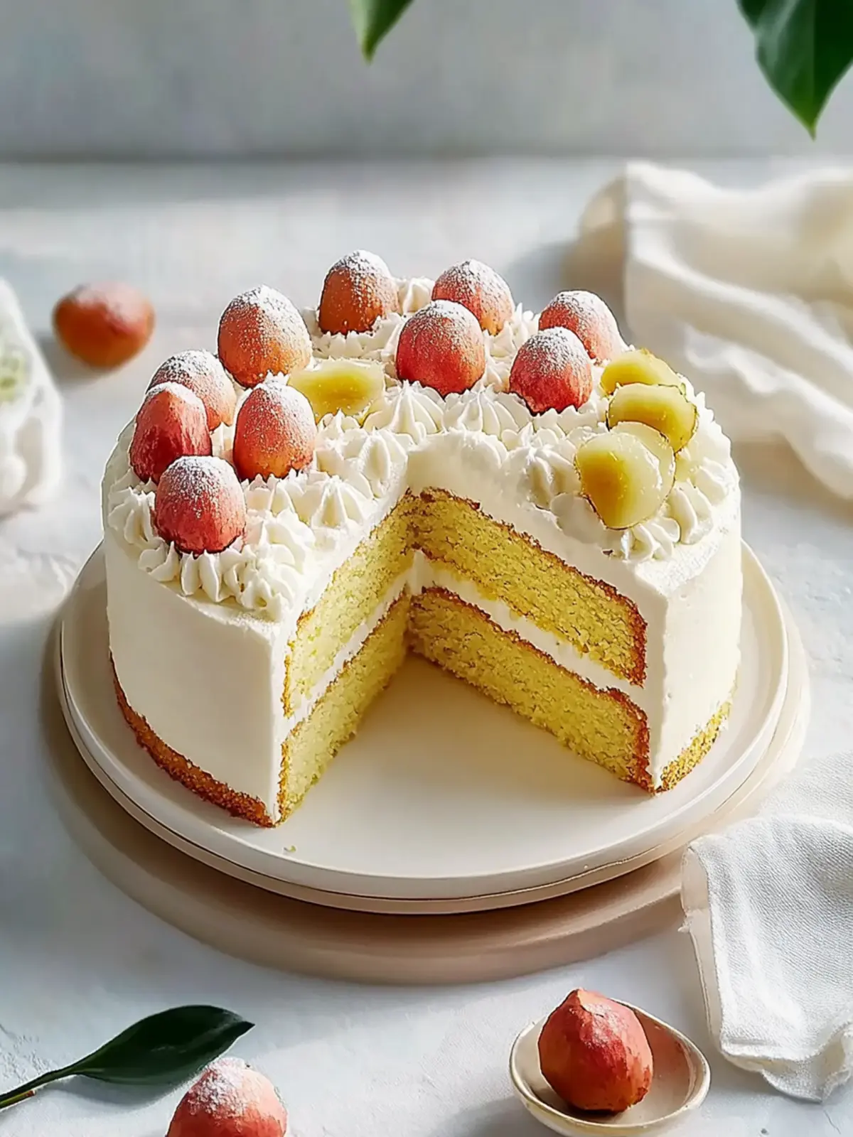 Delicious Lychee Cake: Your New Favorite Celebration Dessert 3 Lychee Cake