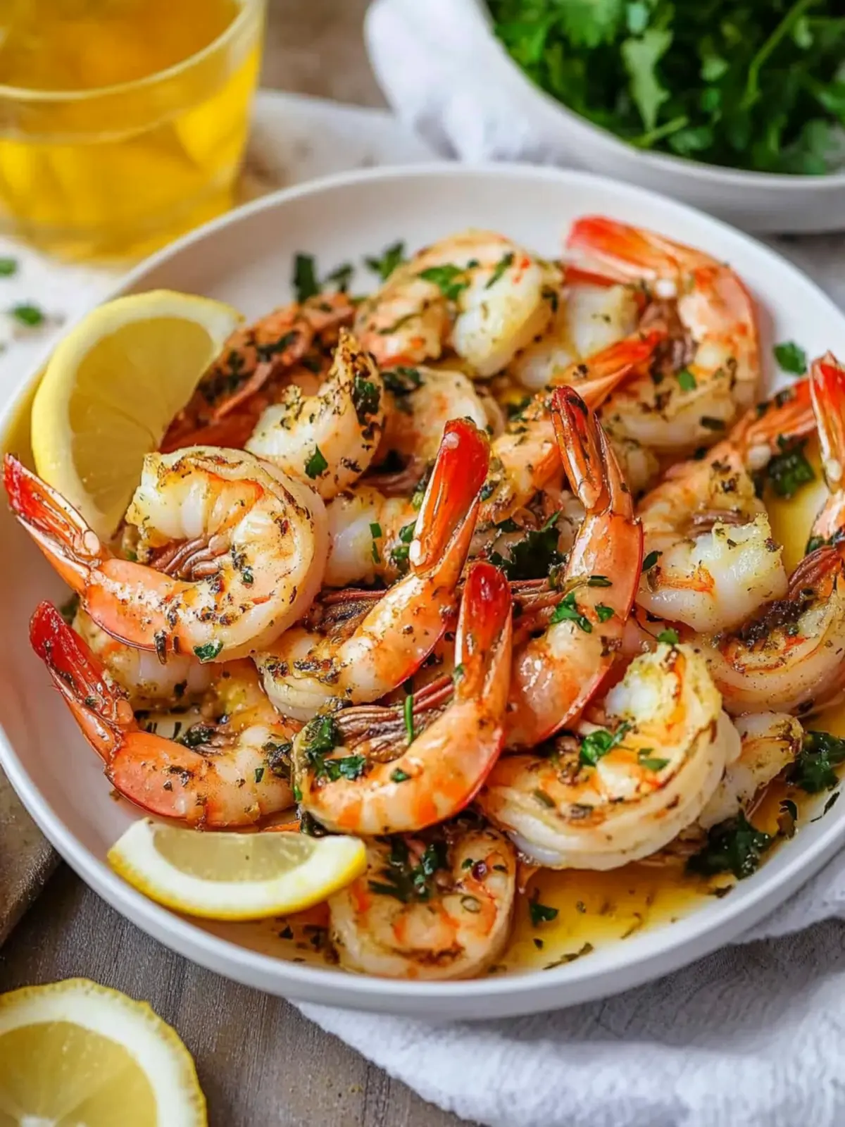 Garlic Butter Tiger Shrimp