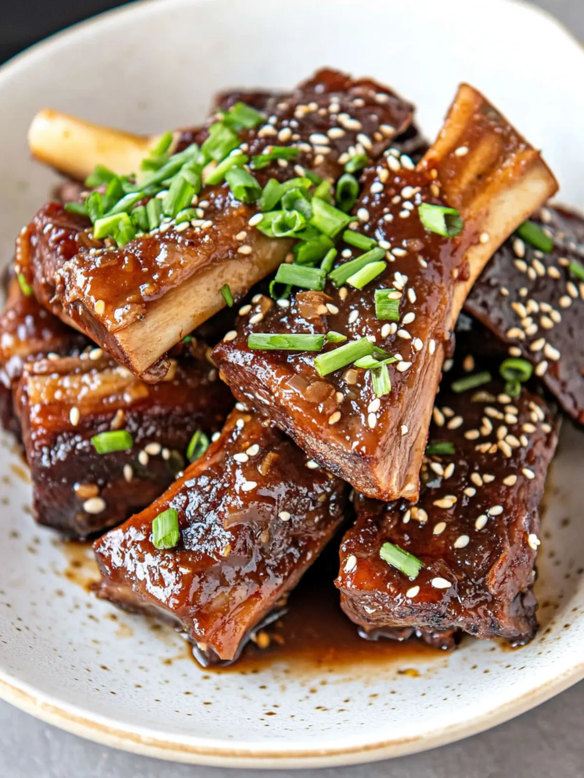 Slow Cooker Korean Beef Short Ribs