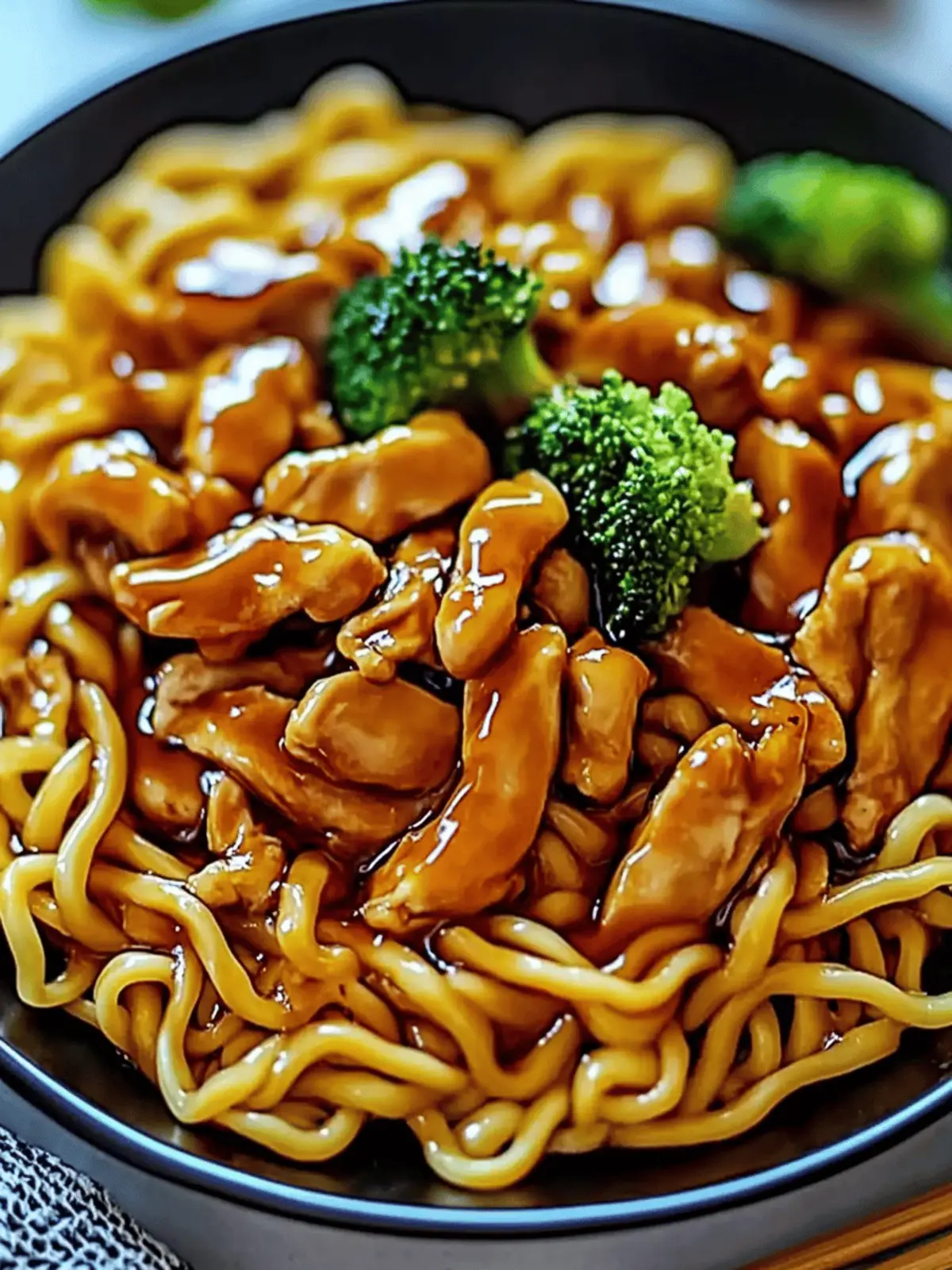 Chicken Teriyaki Noodles