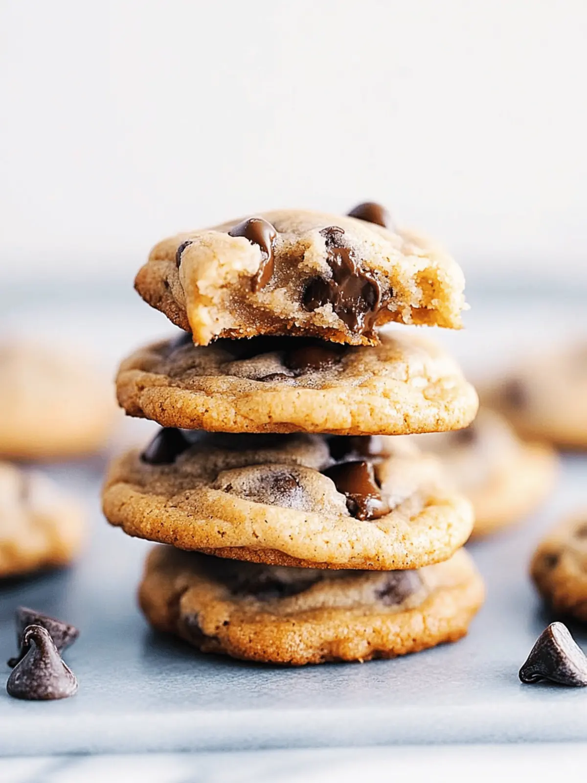 Ultra-Soft Chocolate Chip Pudding Cookies You ll Crave 4 Chocolate Chip Pudding Cookies