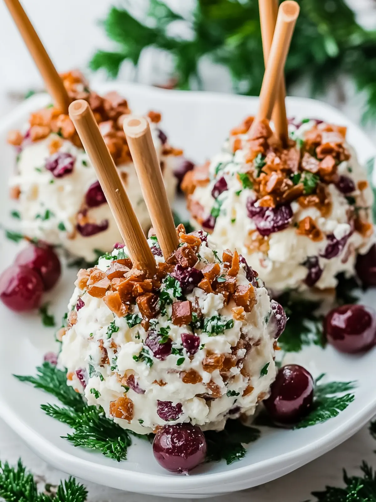 Juicy Christmas Cheese Ball