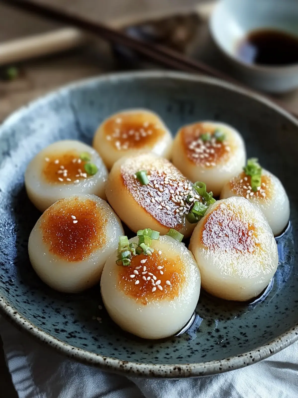 Pan-Fried Japanese Potato Mochi: A Chewy, Crispy Delight 3 Pan-Fried Japanese Potato Mochi