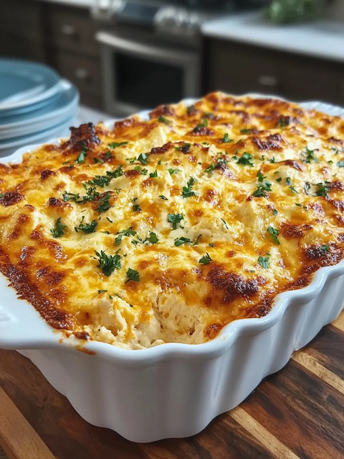 Spicy Buffalo Chicken Dip