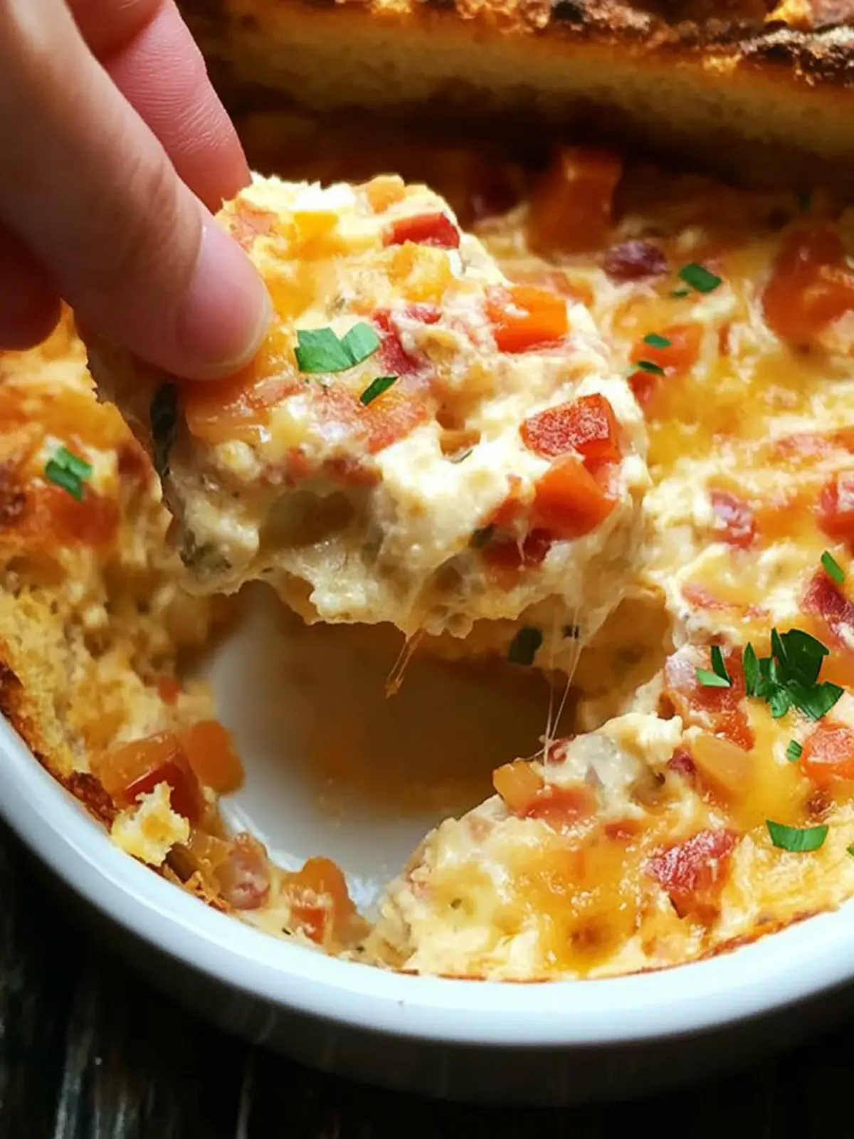 Mardi Gras Hot Muffuletta Dip