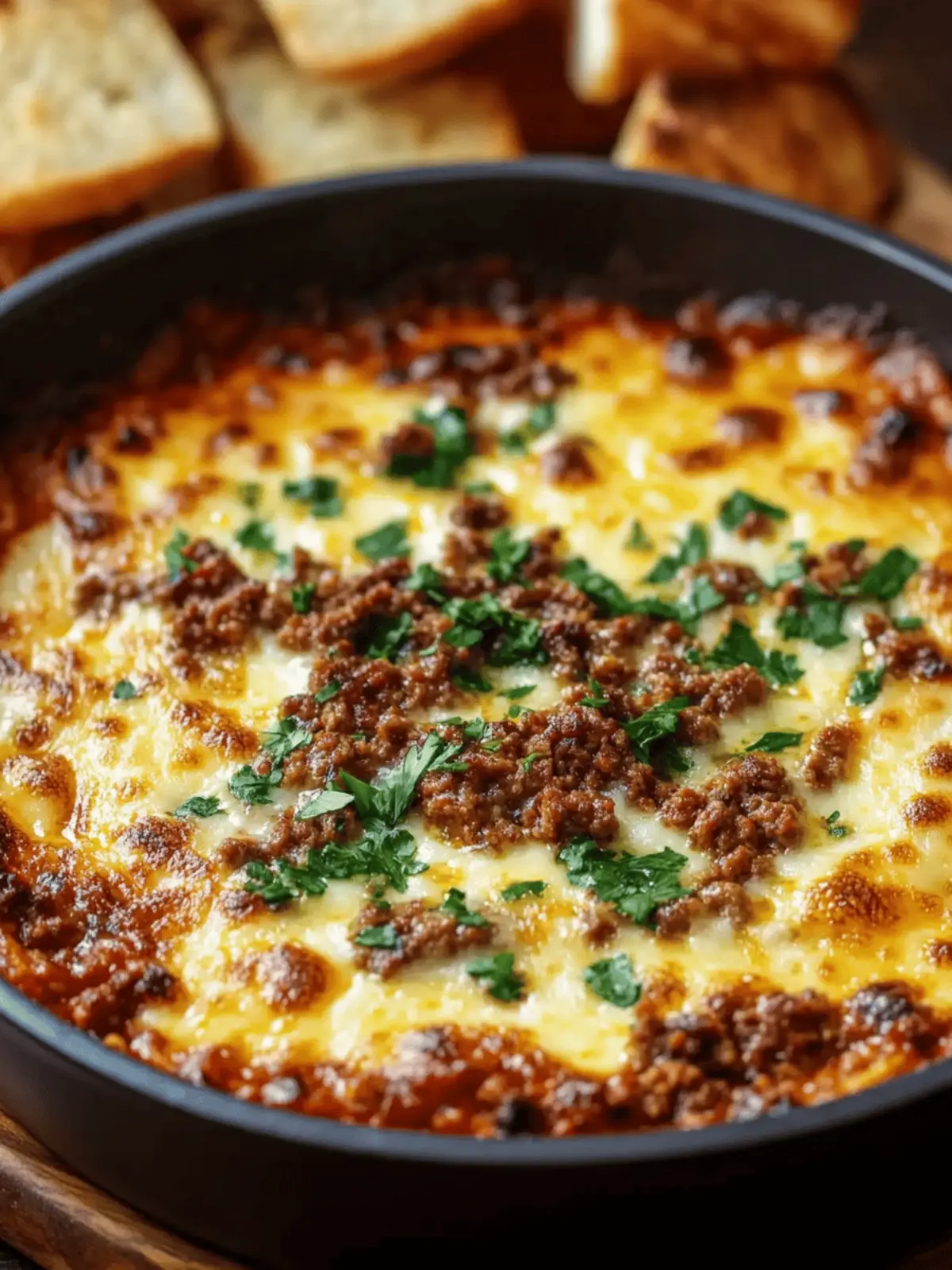 ground beef dip