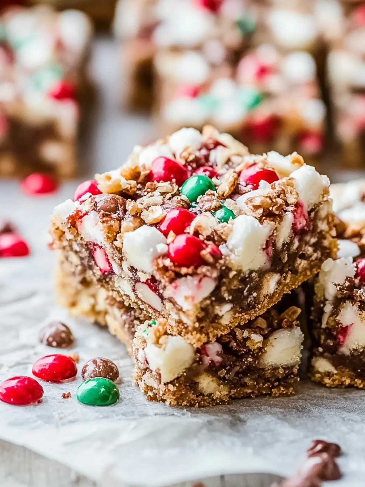 Christmas Magic Cookie Bars