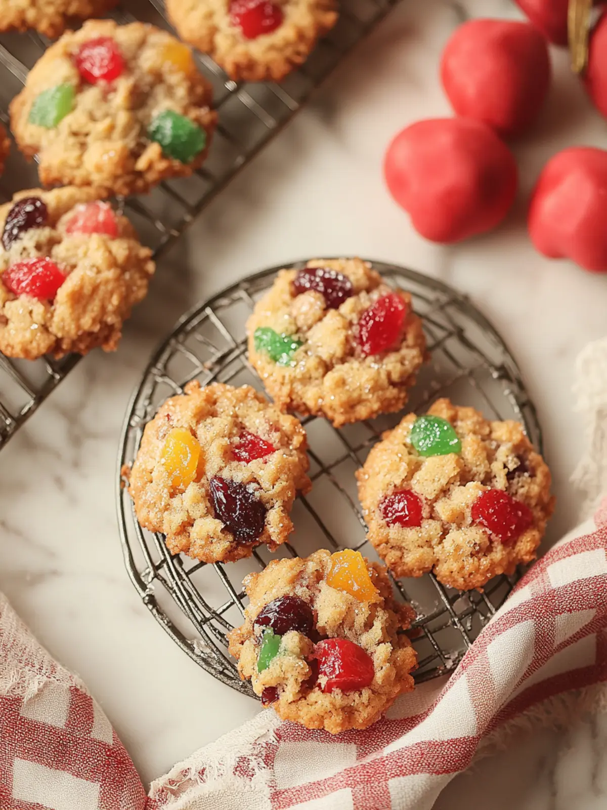 Christmas Fruitcake Cookies