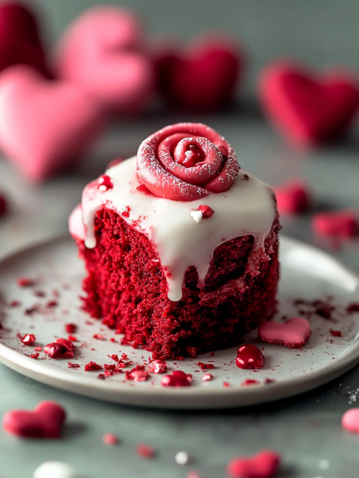 Irresistible Red Velvet Valentine s Day Cinnamon Rolls Recipe 2 Red Velvet Valentine s Day Cinnamon