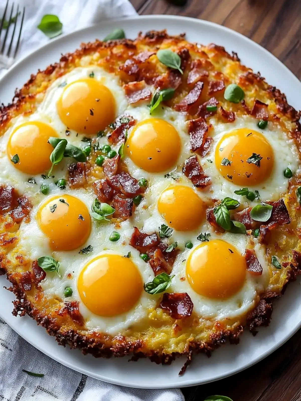 Irresistible Breakfast Pizza Hash Brown Crust You ll Love! 4 Breakfast Pizza Hash Brown Crust