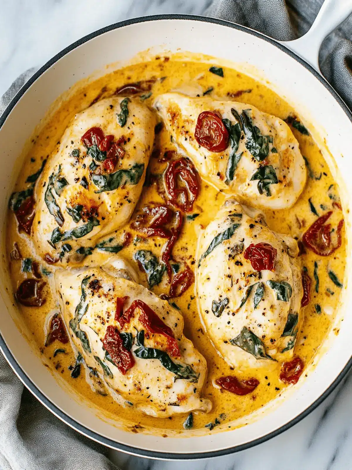 Creamy Tuscan Chicken: A Cozy Dinner Delight You ll Love 3 Creamy Tuscan Chicken