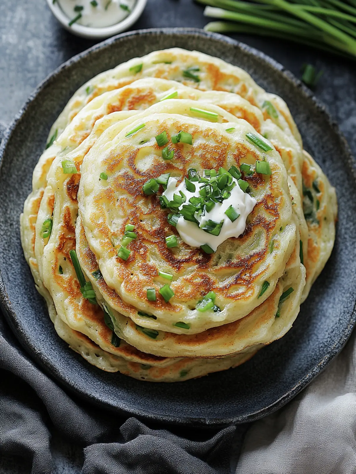 Spring Onion Pancakes