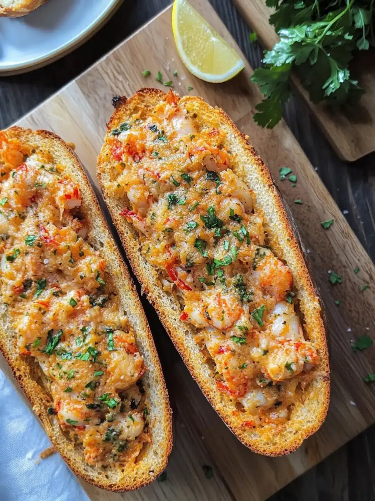 Cajun Crawfish Bread