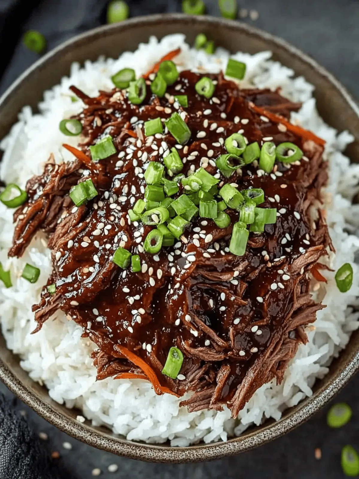 Slow Cooker Korean Beef