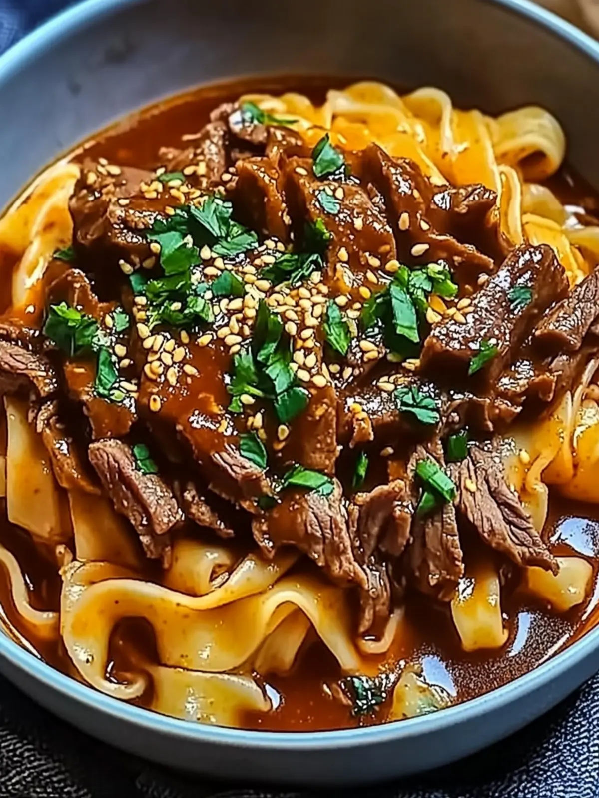 Savor Comfort with Easy Korean Beef Noodles in Your Slow Cooker 2 Korean Beef Noodles