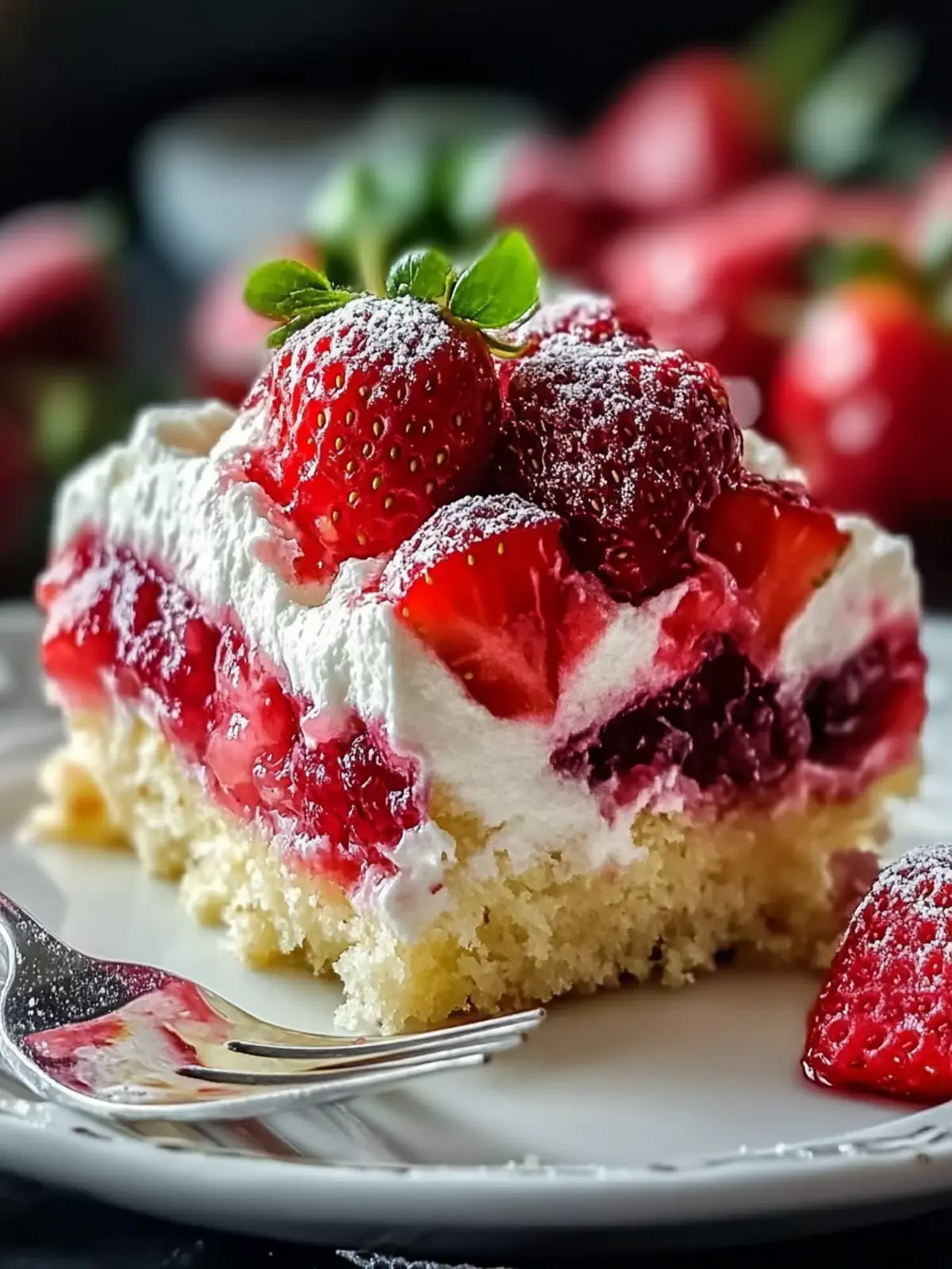 Irresistible Strawberry Earthquake Cake for Sweet Celebrations 3 Strawberry Earthquake Cake