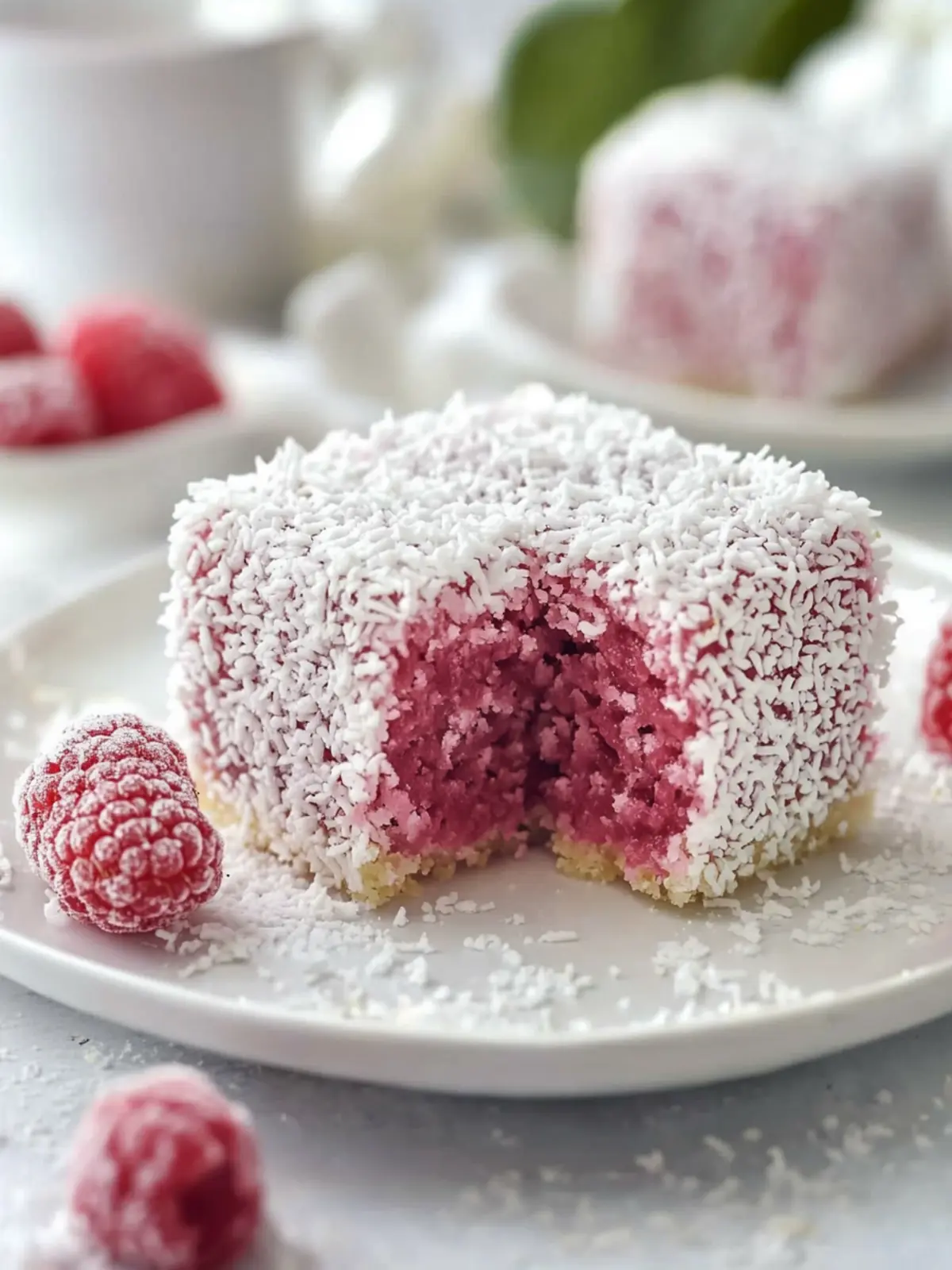 Delicious Raspberry Lamingtons That Will Wow Your Guests 2 Raspberry Lamingtons