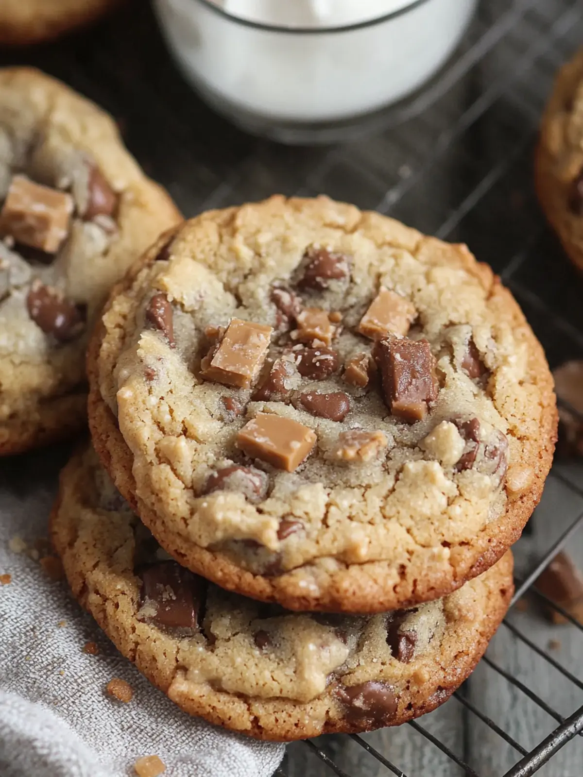 Heath Bar Cookies: Indulge in Chewy Toffee Bliss 3 Heath Bar Cookies