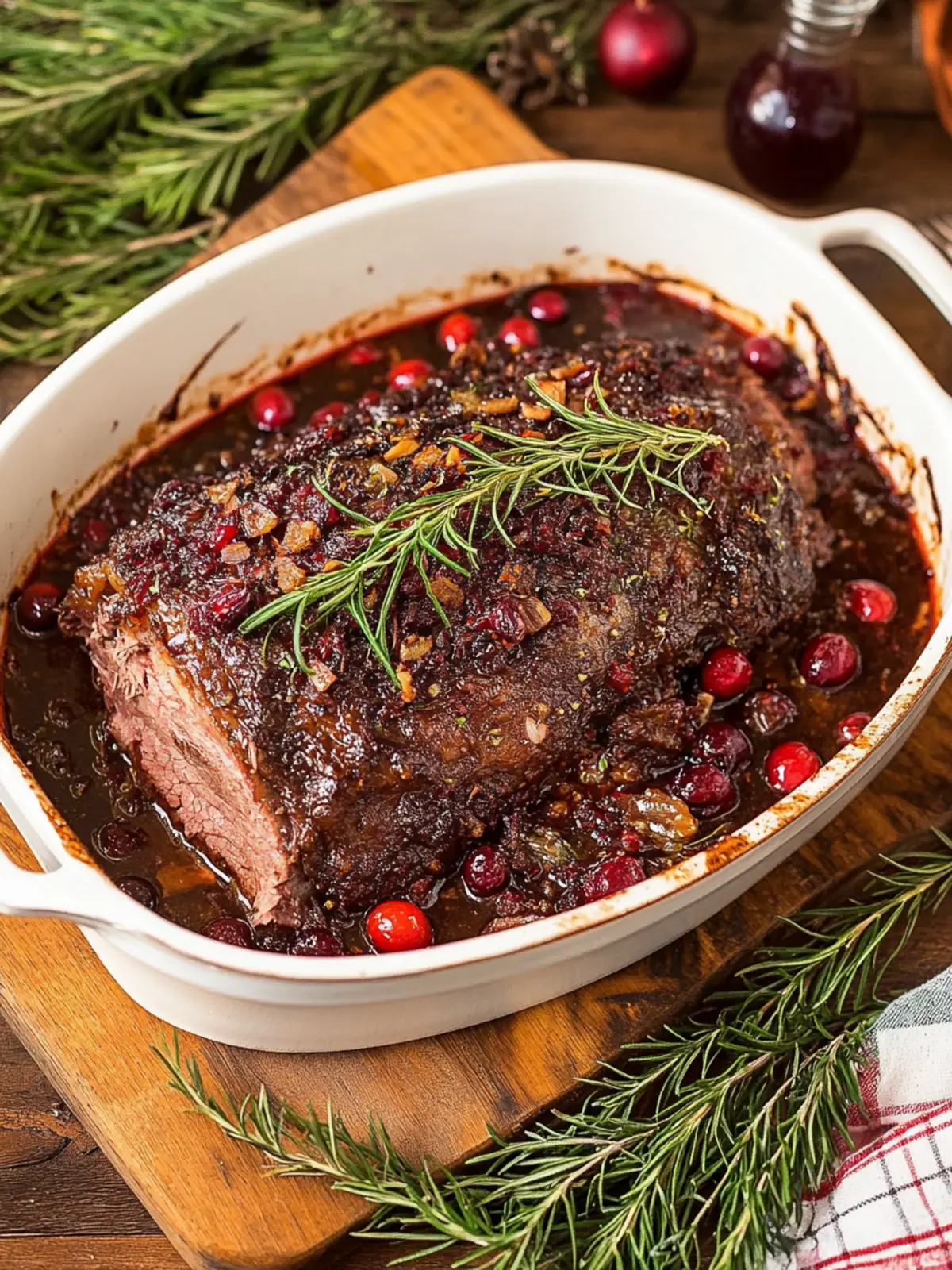 cranberry holiday beef brisket