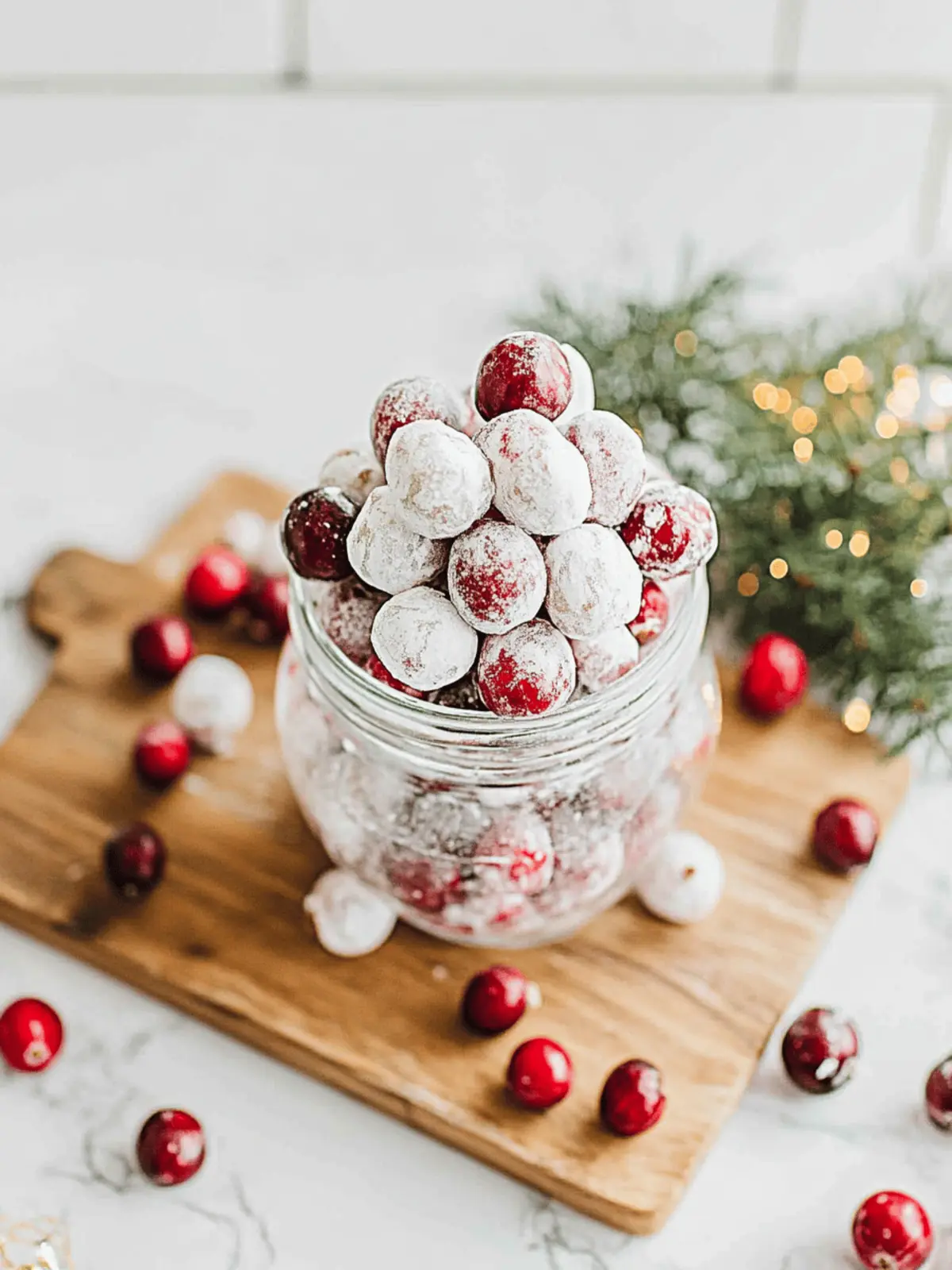 Candied Cranberries
