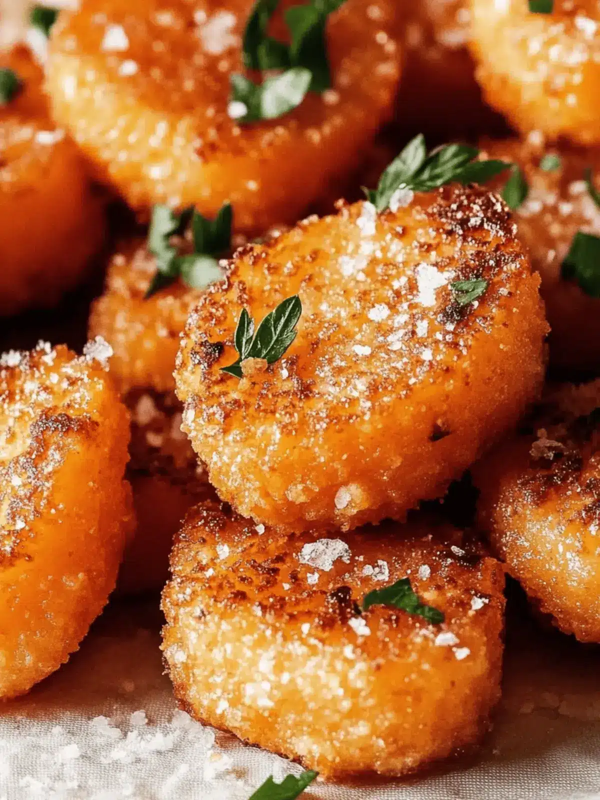 Smashed Carrots