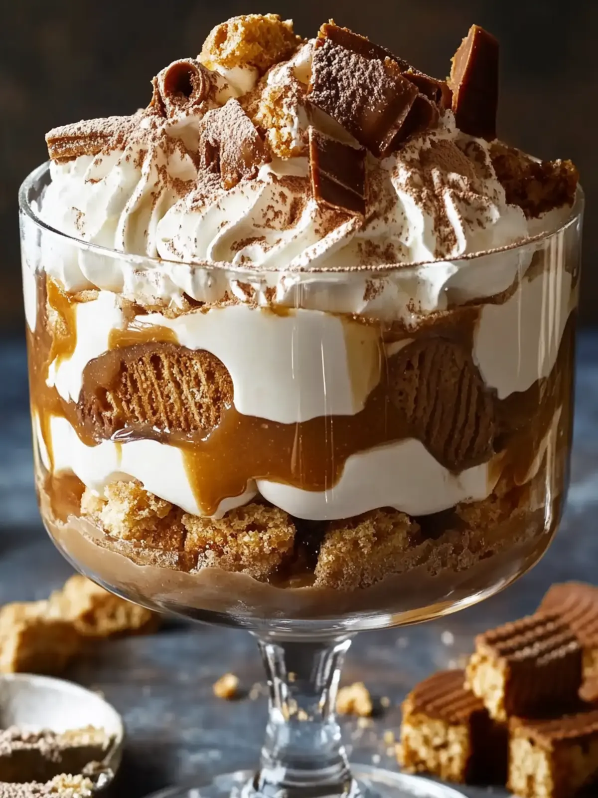 Biscoff Trifle