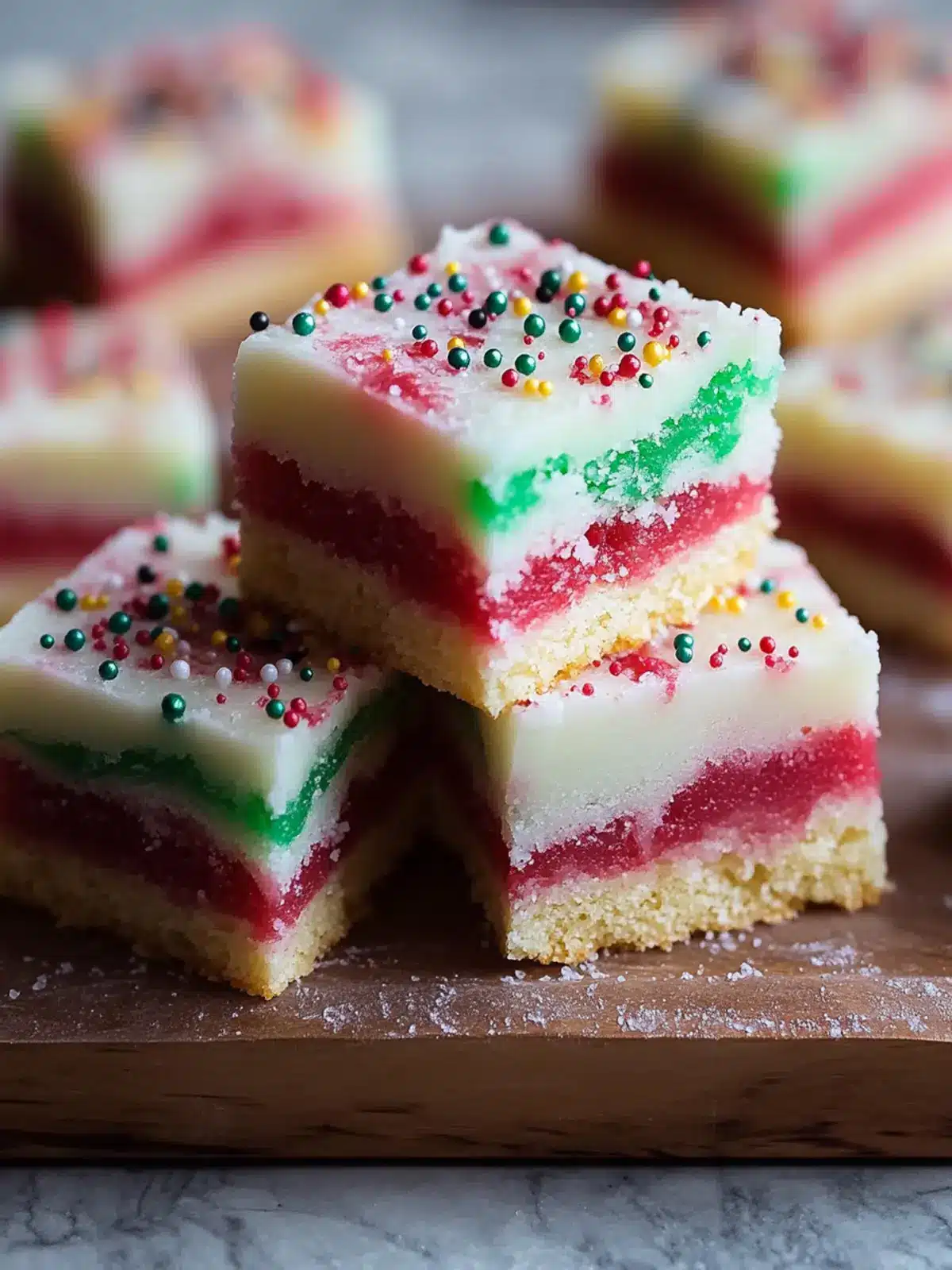 Marble Sugar Cookie Bars