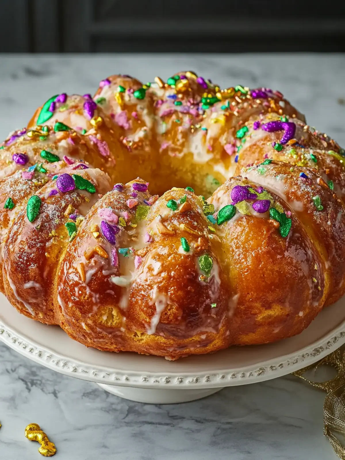 Savory Boudin King Cake: A Louisiana Celebration Delight 3 Boudin King Cake