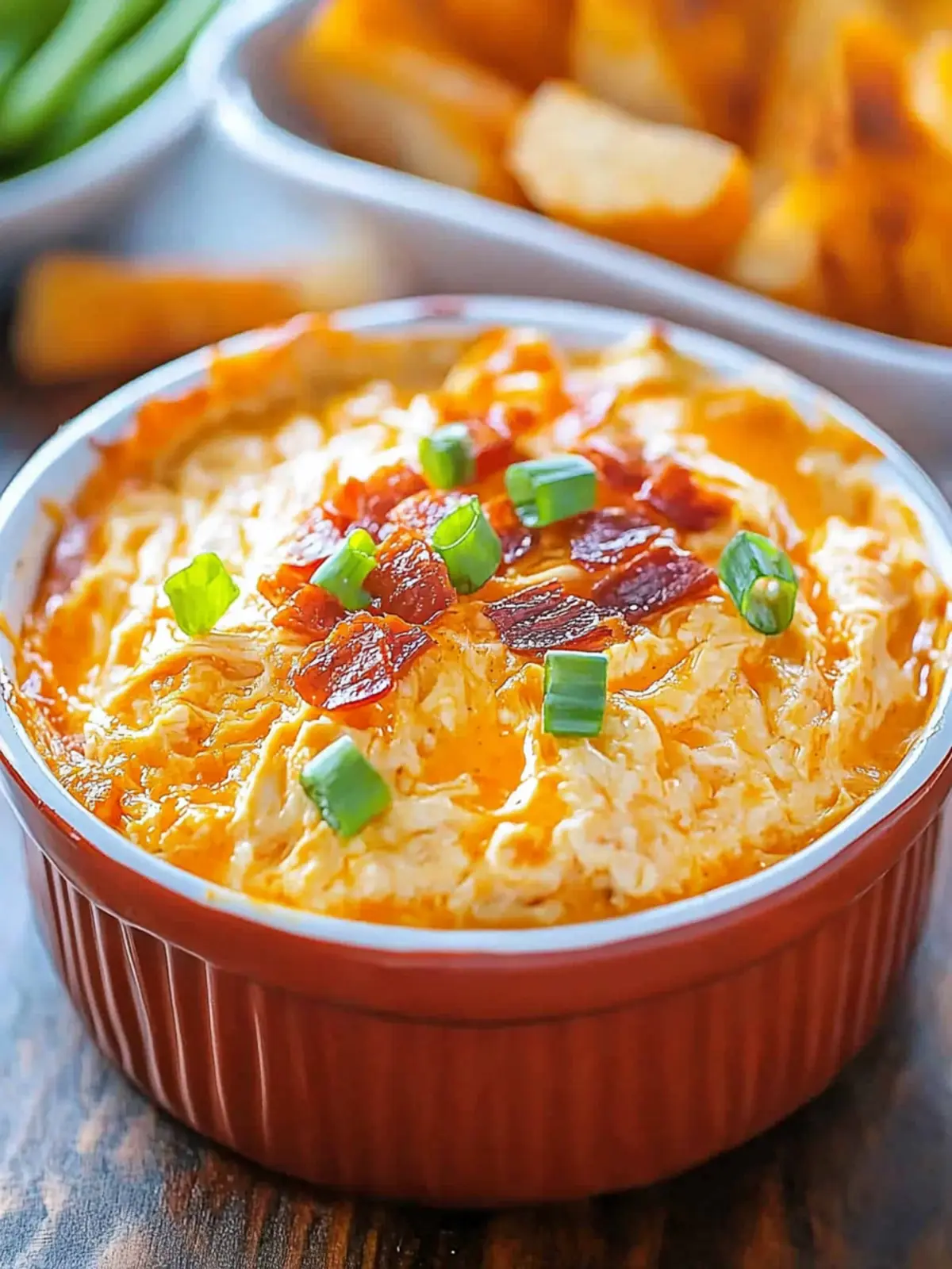 Irresistible Cheesy Buffalo Crack Chicken Dip for Game Day Fun 3 Cheesy Buffalo Crack Chicken Dip