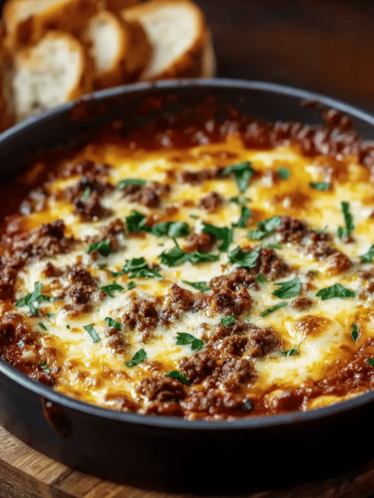 ground beef dip